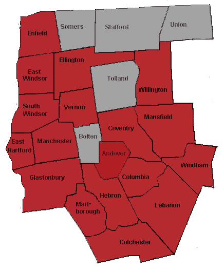 American Fuel Oil CT service area